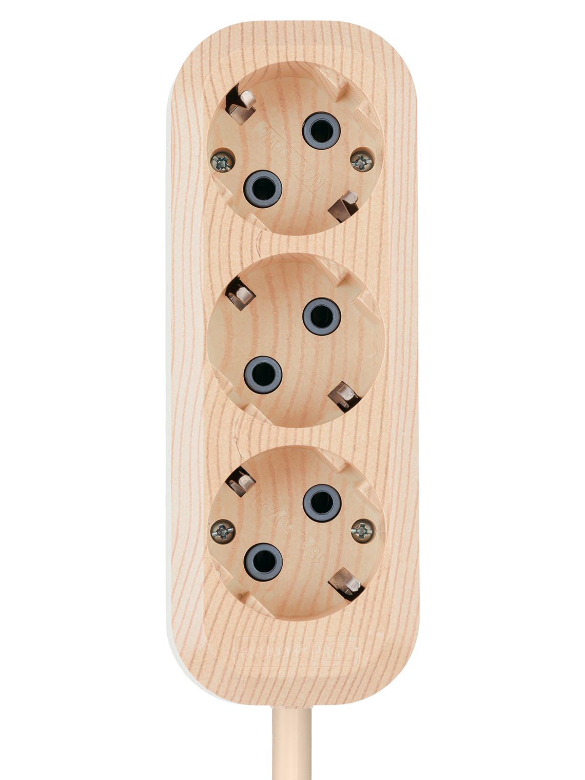 Удлинитель бытовой У03 (3 гнезда, 3 метра, 2П+3, ПВС 3х1мм) 16А/250В TDM SQ1303-2001 в интернет-магазине Ремкабель