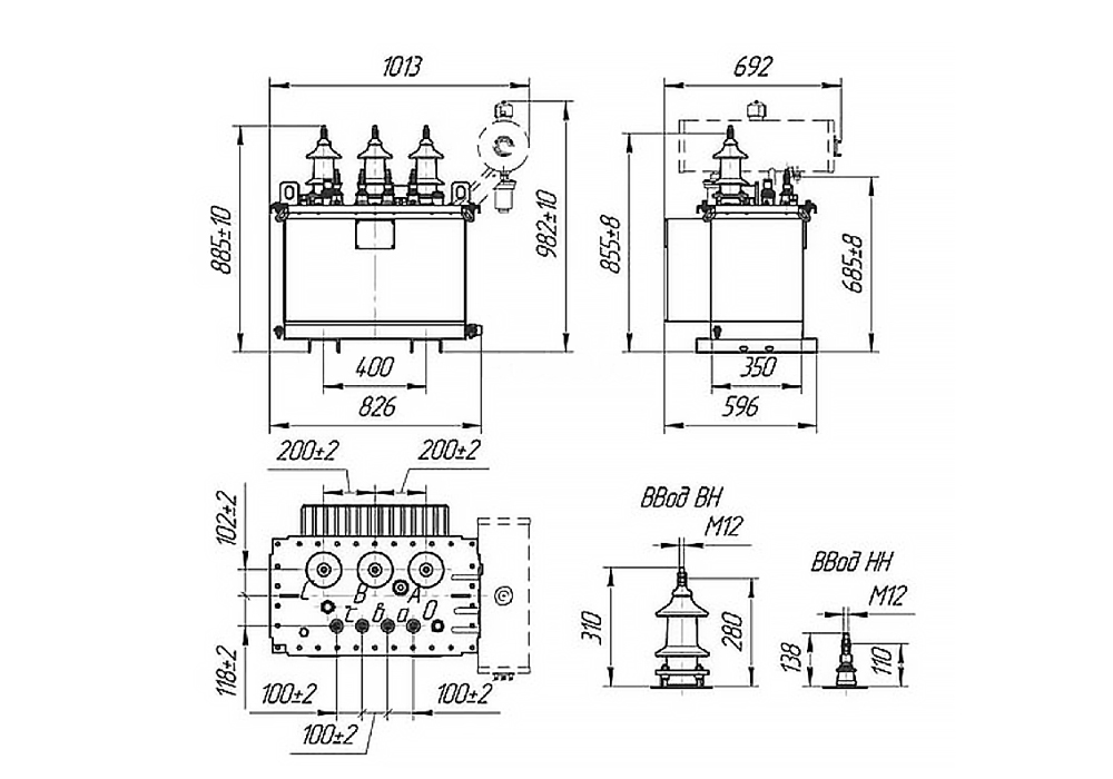 Трансформатор силовой ТМГ-СЭЩ-63/10-11 6.00/0.40 в интернет-магазине Ремкабель