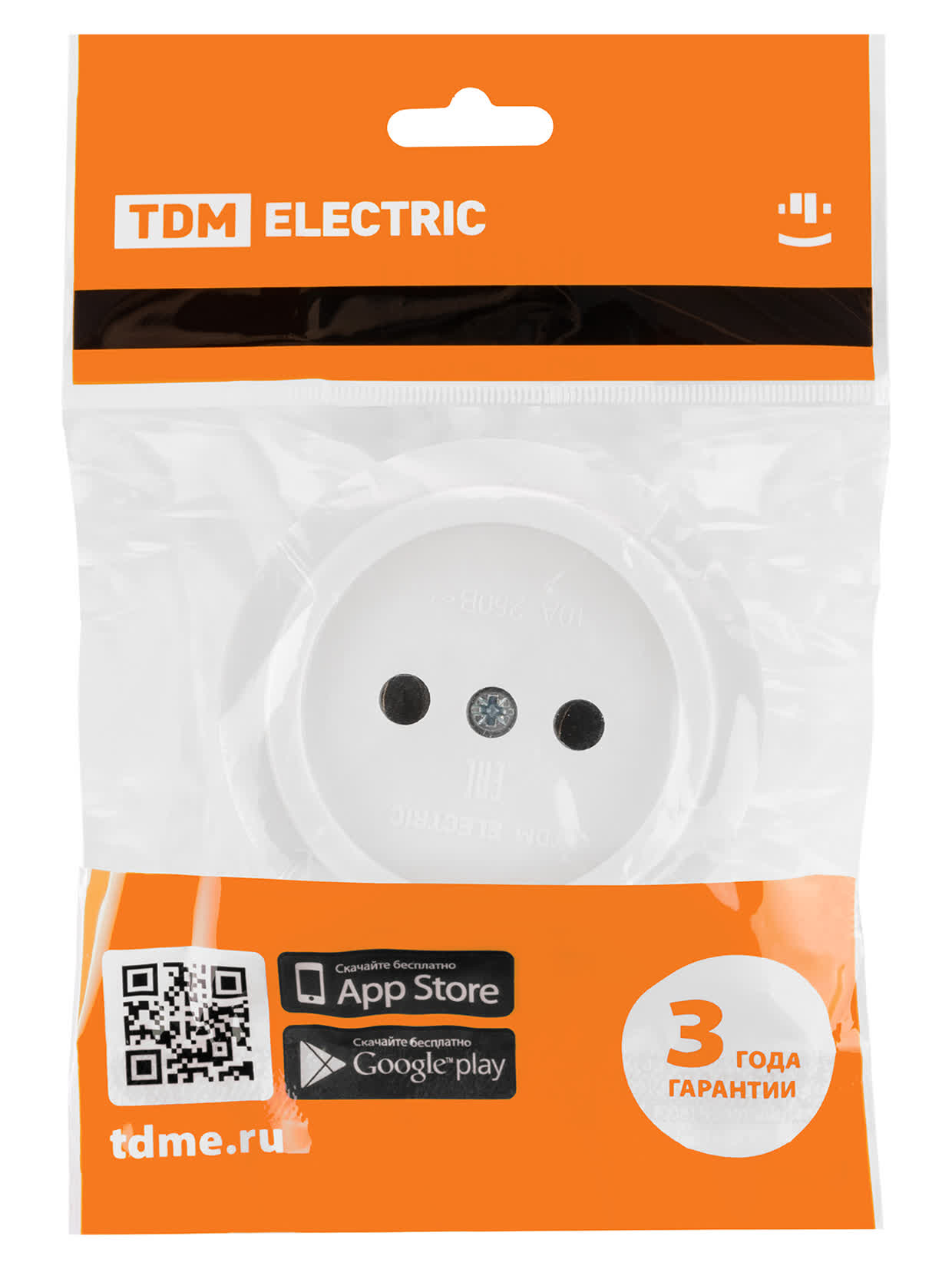 Розетка 2П открытой установки IP20 10А белая TDM SQ1806-0525 в интернет-магазине Ремкабель