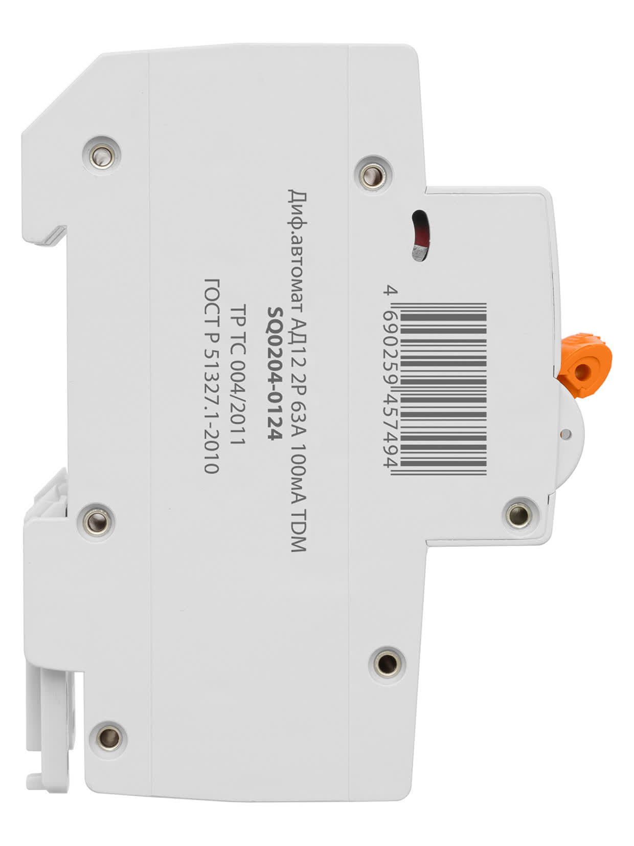 Выключатель дифференциального тока автоматический АД12 2P 63A C 100mA 4,5kA TDM SQ0204-0124 в интернет-магазине Ремкабель