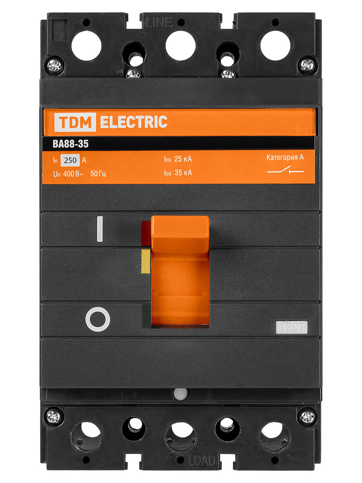 Выключатель автоматический ВА88-35 3Р 250А 35кА TDM SQ0707-0017 в интернет-магазине Ремкабель