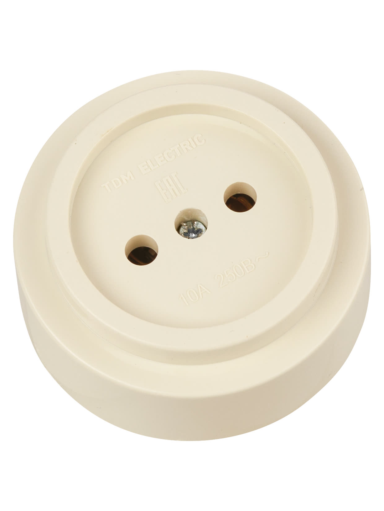 Розетка 2П открытой установки IP20 10А TDM SQ1806-0526 в интернет-магазине Ремкабель