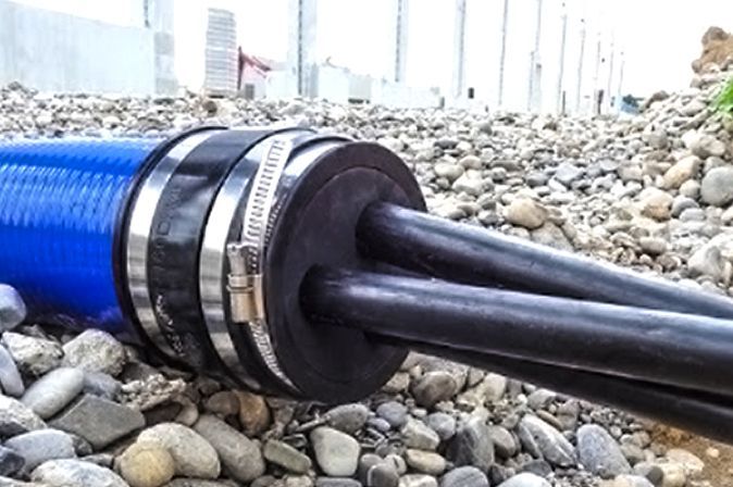 Прокладка кабеля в трубах: металлические, электротехнические, двустенные гофрированные и жесткие ПВХ/ПНД трубы