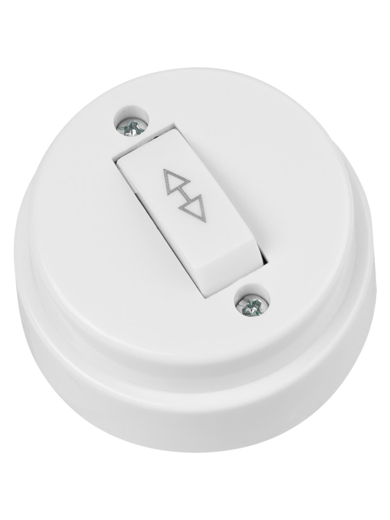 Переключатель на 2 направления 1-кл. открытой установки IP20 10А белый TDM SQ1806-0506 в интернет-магазине Ремкабель