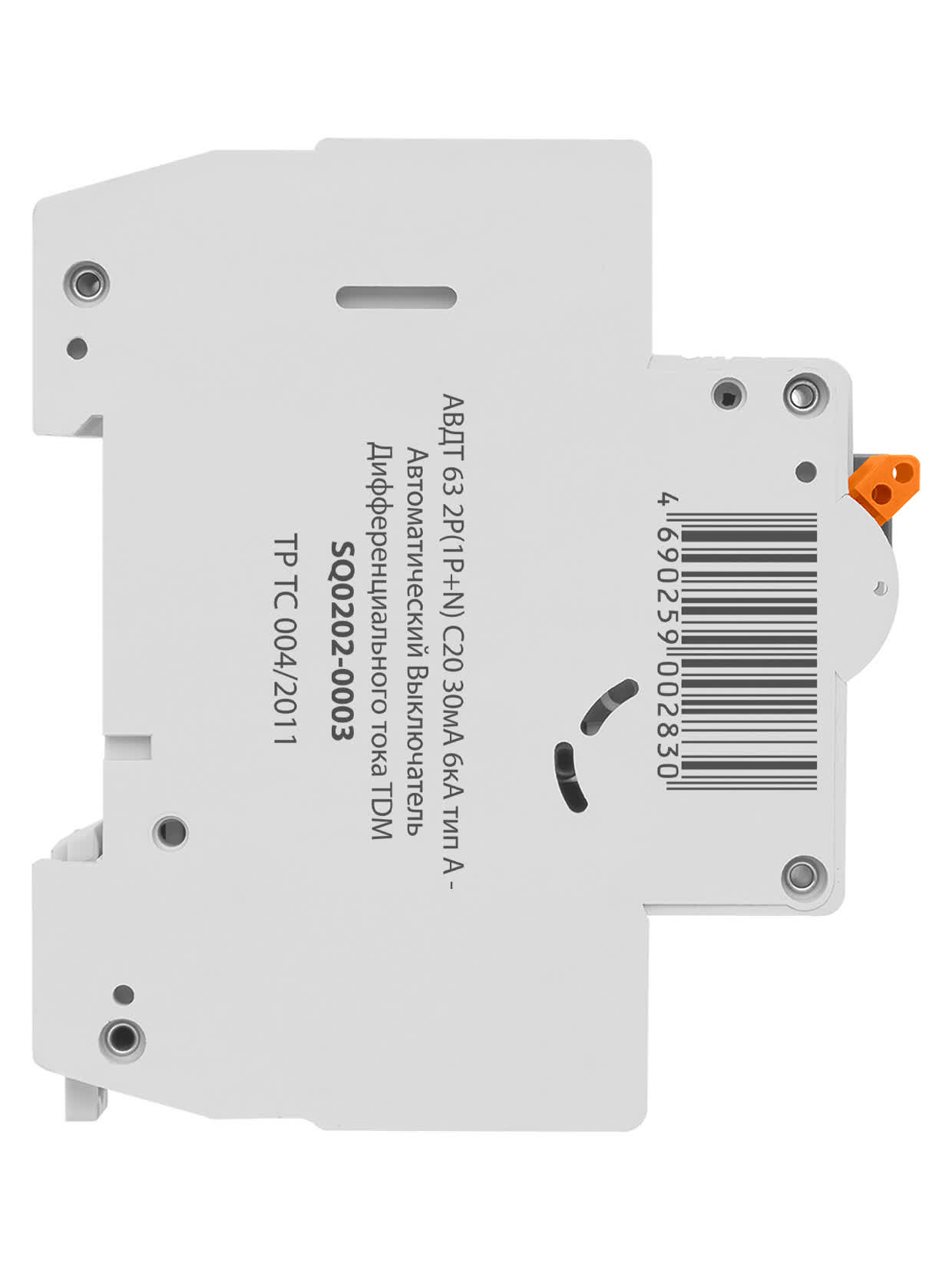 Выключатель автоматический дифференциального тока АВДТ 63 1P+N 20А C 30мА тип A TDM SQ0202-0003 в интернет-магазине Ремкабель