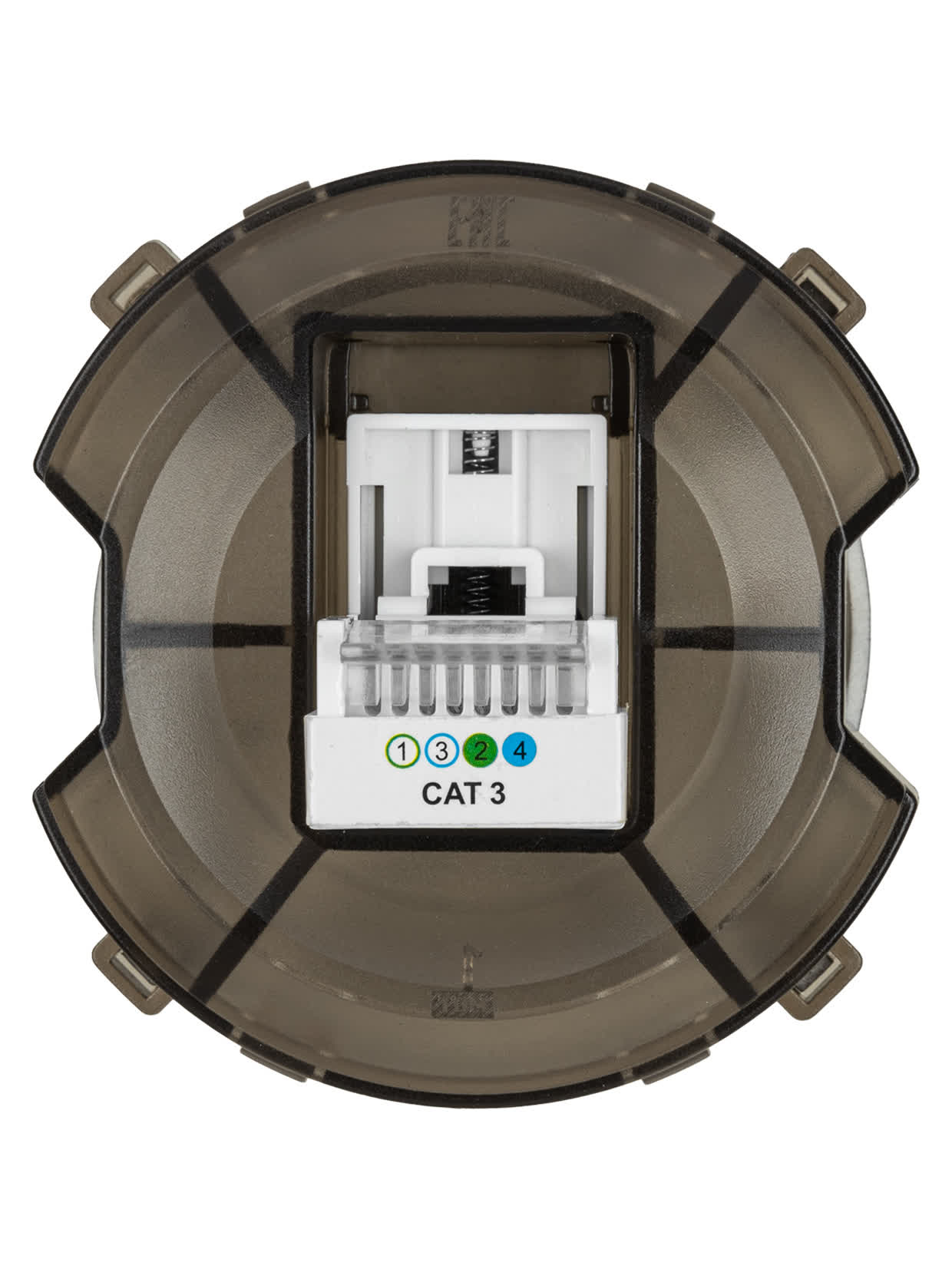 Розетка телефонная RJ11 TDM SQ1819-0413 в интернет-магазине Ремкабель
